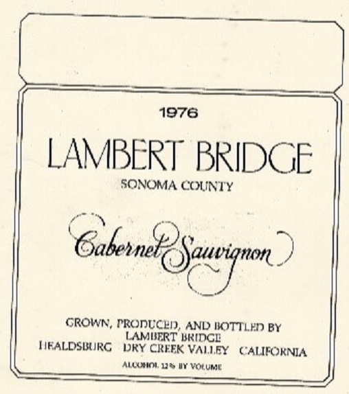 Bob Lambert Bridge label